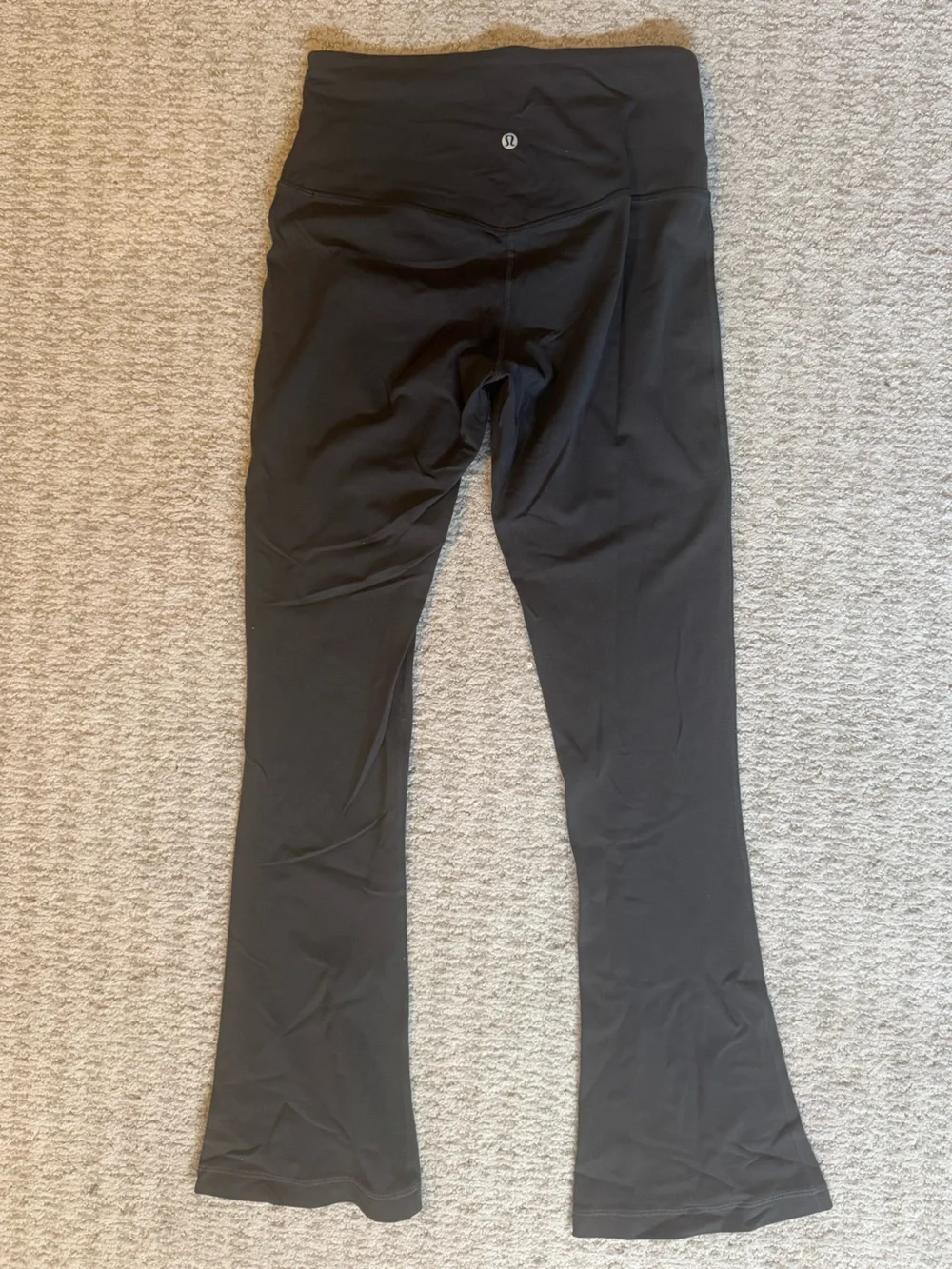 lululemon athletica Black High-Waist Flare Leggings